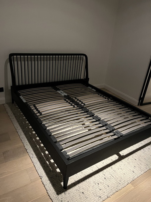 Ethnicraft Spindle Bed - Black Oak