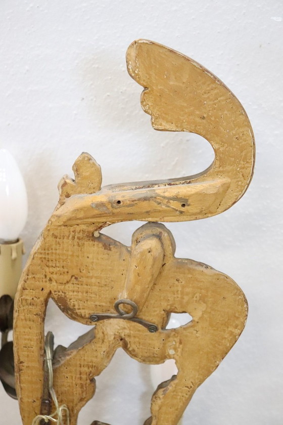 Image 1 of Giltwood Wall Light