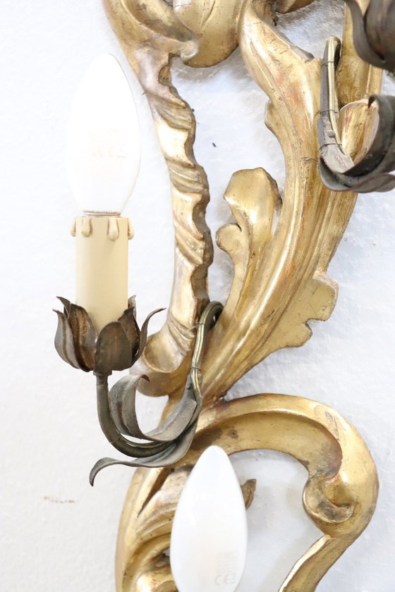 Image 1 of Giltwood Wall Light