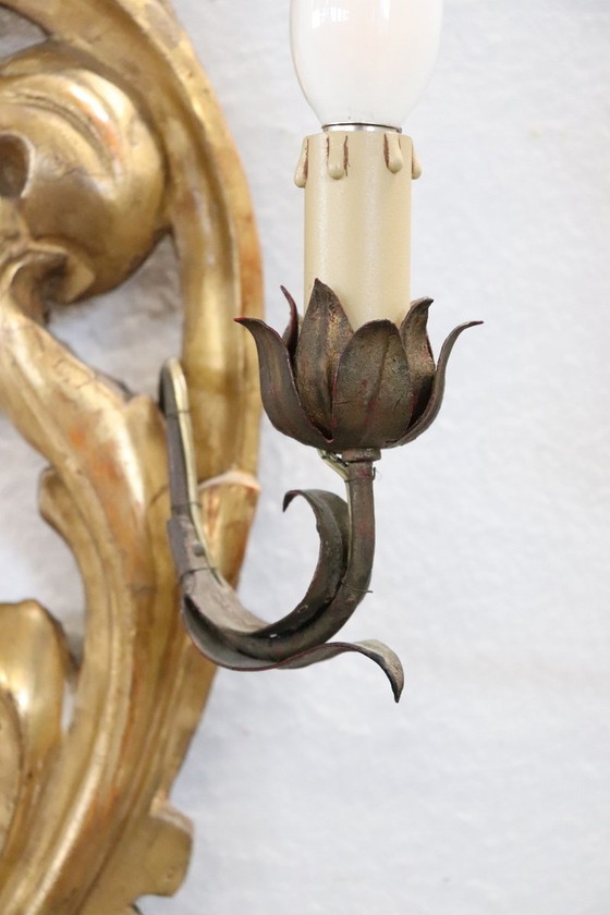 Image 1 of Giltwood Wall Light