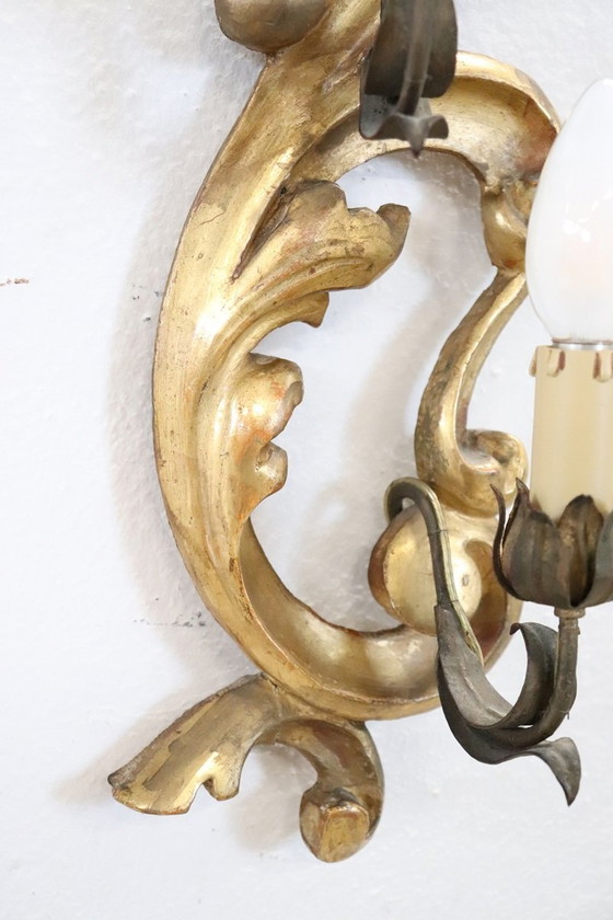 Image 1 of Giltwood Wall Light