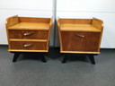 2x comodini vintage anni '60