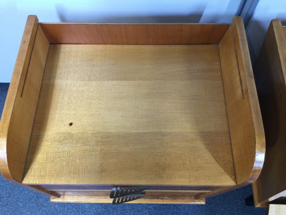 Image 1 of 2x Table de chevet vintage des années 1960