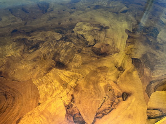 Image 1 of Tavolo da pranzo barocco in noce italiano 