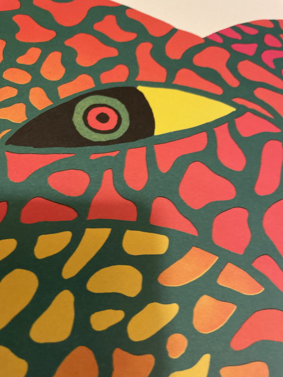 Image 1 of H. Hilscher (1924-1999), Leopard, 1970, poster no. 75, official limited edition c.500 , printed 2023