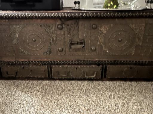 Antique Blanket Chest From Ohman