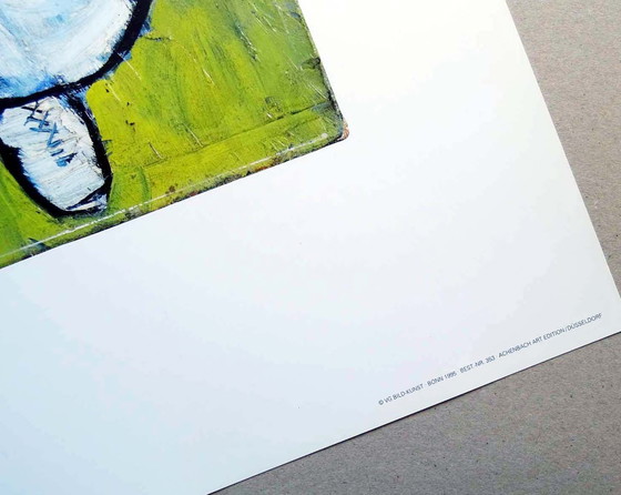 Image 1 of Picasso - Kind mit Taube 1901 - Achenbach Art Collection 1995 - offset lithograph