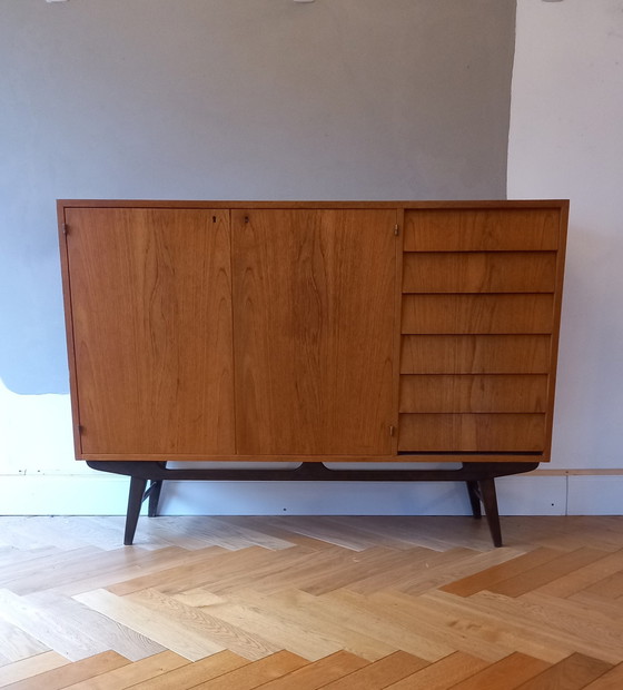 Image 1 of Mid-Century Highboard Teak