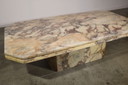 Mesa de centro de mármol italiano