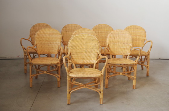 Image 1 of Stackable Wicker Armchair For Outdoor & Hospitality Spaces