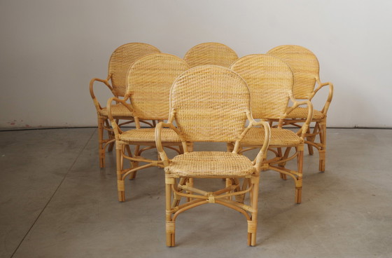 Image 1 of Stackable Wicker Armchair For Outdoor & Hospitality Spaces