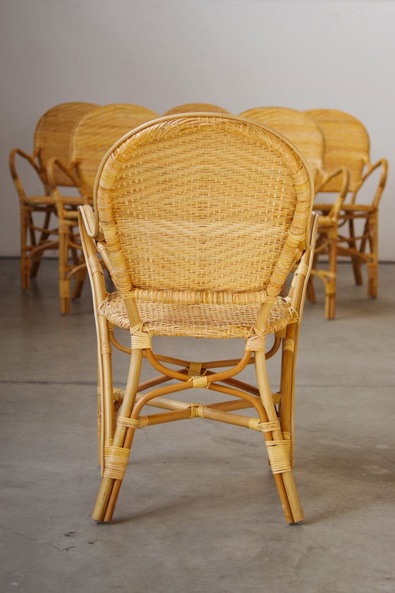 Image 1 of Stackable Wicker Armchair For Outdoor & Hospitality Spaces