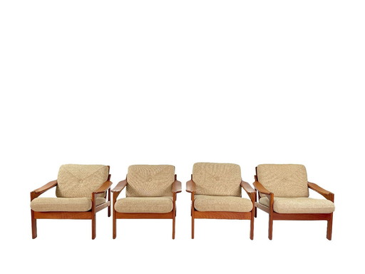 Rare Vintage Danish Design Armchair By Niels Bach, 1960S