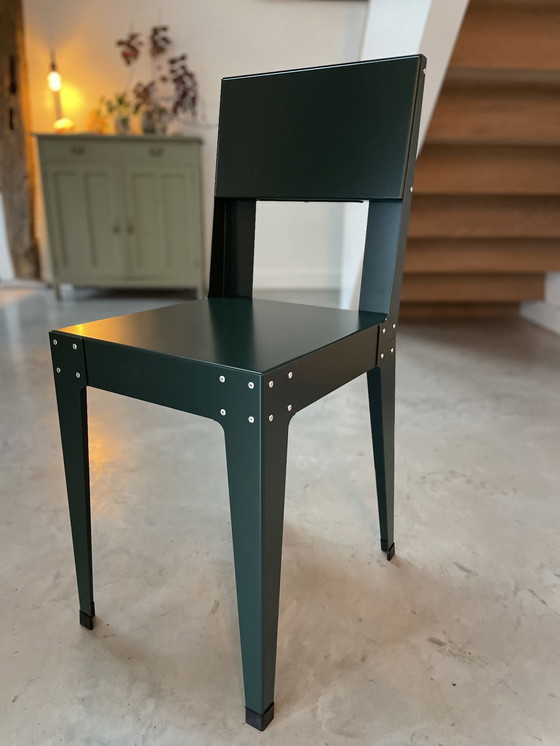 Image 1 of 4x Piet Hein Eek Aluminum Series Phe-A201 Design Chair