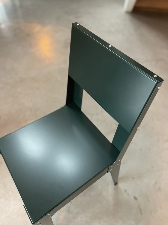 Image 1 of 4x Piet Hein Eek Aluminum Series Phe-A201 Design Chair