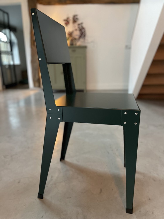 Image 1 of 4x Piet Hein Eek Aluminum Series Phe-A201 Design Chair