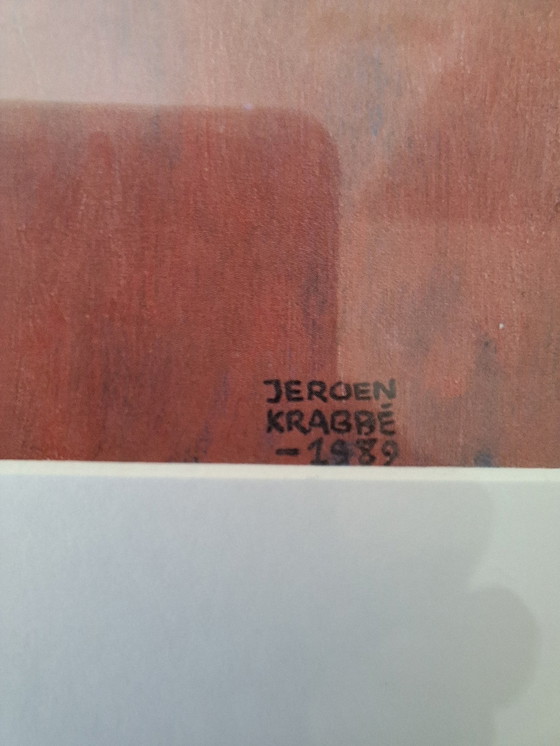 Image 1 of Jeroen Krabbé Lithograph 1989