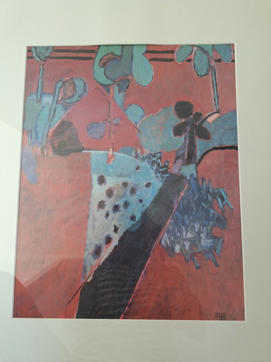 Image 1 of Jeroen Krabbé Lithograph 1989