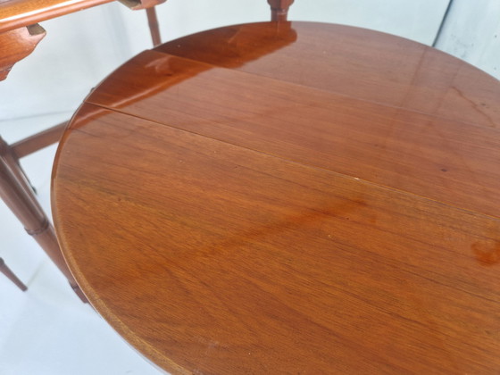 Image 1 of Mahogany Nesting Tables Regency Style