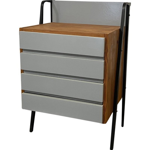 Mueble vintage con cajones de ÚP Závody, Checoslovaquia, años 50