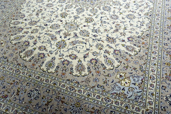 Image 1 of Hand-knotted Keshan cork oriental rug - 400 X 301 Cm