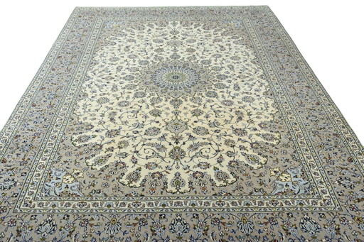 Hand-knotted Keshan cork oriental rug - 400 X 301 Cm