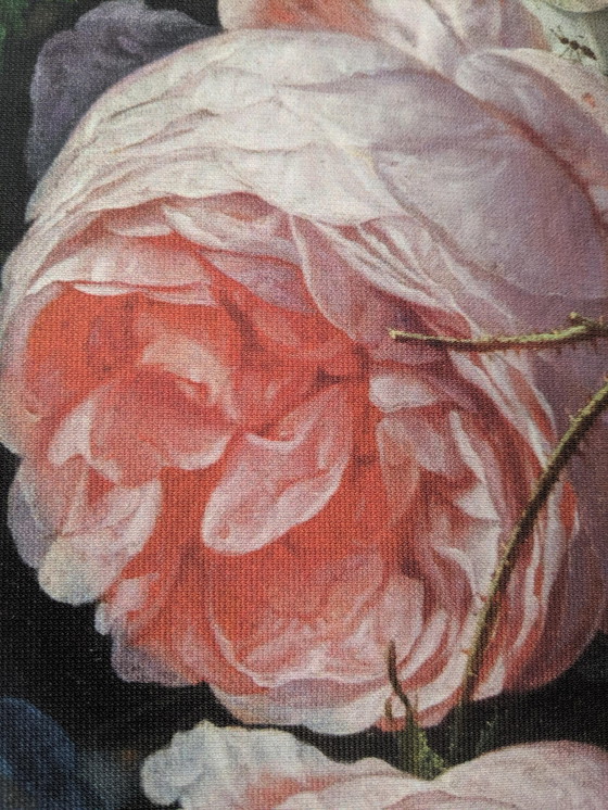 Image 1 of Flowers on canvas - Jan Davids - 165O