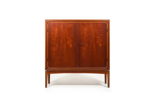 Mid-Century Danish Cabinet in Teak and Birch Wood, 1950s