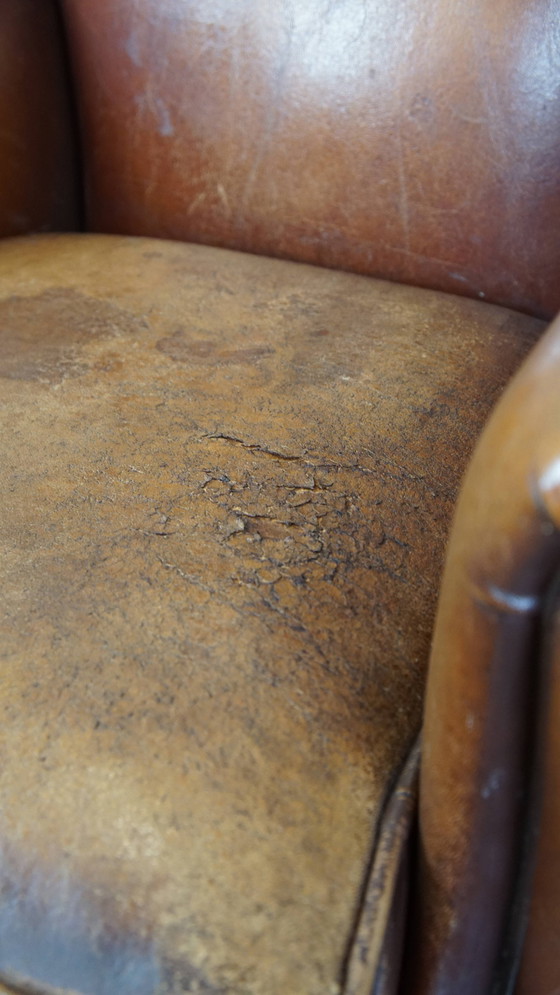 Image 1 of Vintage Sheepskin Armchair