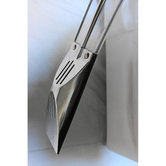 Image 1 of Vintage Cobra lamp in plexiglass and chromed metal, 1980