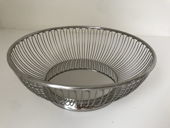 Image 1 of Alessi Fruit Basket - Wire Basket Italy