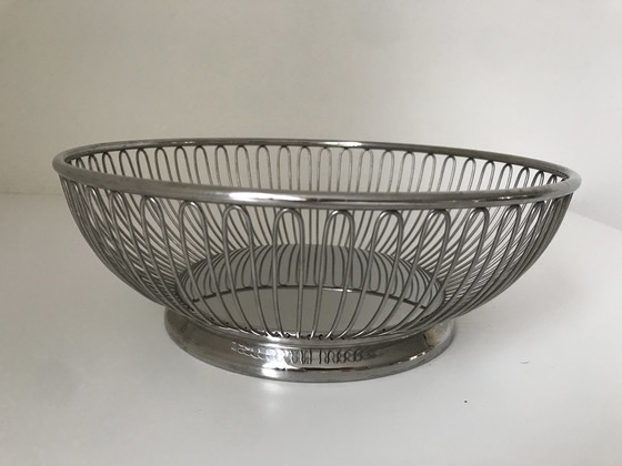 Image 1 of Alessi Fruit Basket - Wire Basket Italy