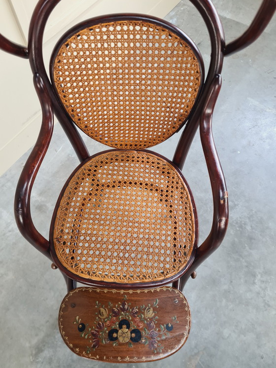 Image 1 of 1 X 1910 Thonet Children's Chair Rare