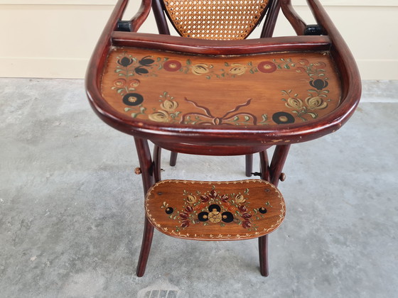 Image 1 of 1 X 1910 Thonet Children's Chair Rare