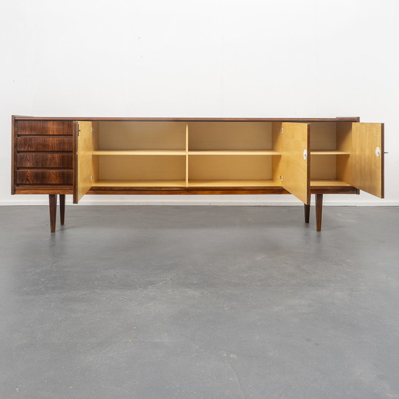 Image 1 of 70s rosewood sideboard, restored, 250cm