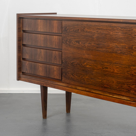 Image 1 of 70s rosewood sideboard, restored, 250cm