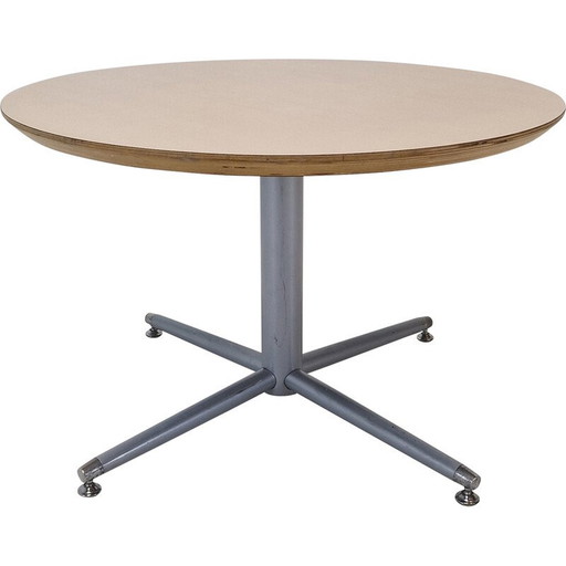 Vintage round coffee table by Artifort