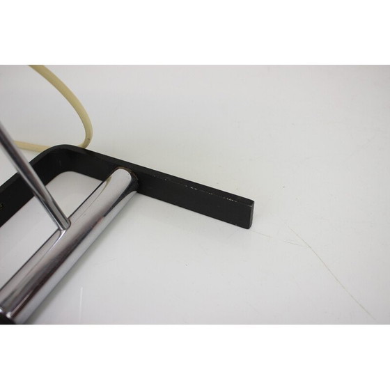 Image 1 of Vintage table lamp in metal, chrome and steel for Napako, Czechoslovakia 1960