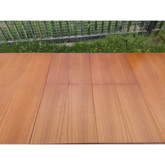 Image 1 of Vintage extendable teak dining table by Tom Robertson for Mcintosh, 1960