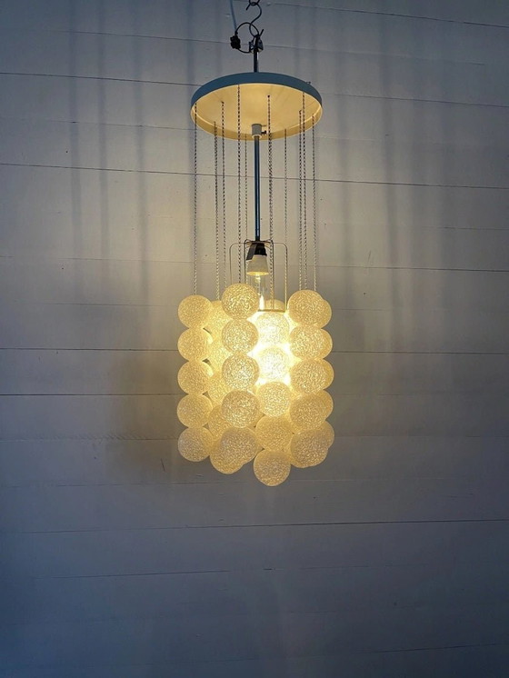 Image 1 of Space Age chandelier by Napako, 1970s