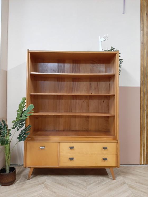 Image 1 of vintage highboard | 1960s wall furniture