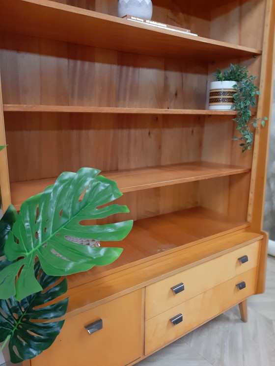 Image 1 of vintage highboard | 1960s wall furniture