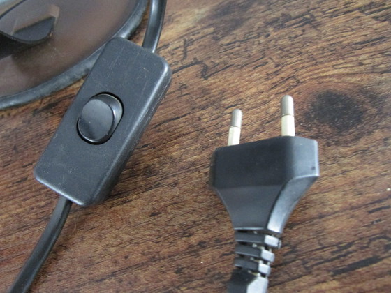 Image 1 of Lampada da scrivania vintage marrone