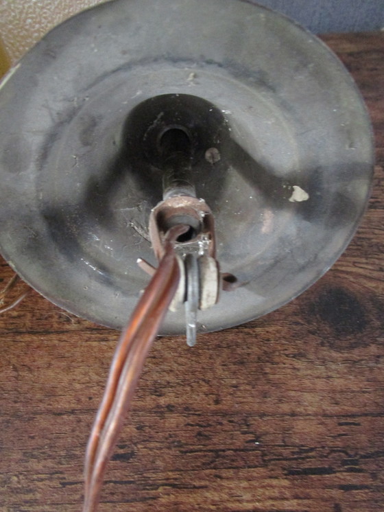 Image 1 of Lampada da scrivania vintage marrone