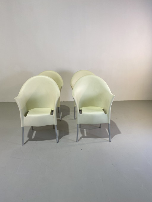 4x Philippe Starck Lord Yo Outdoor chair