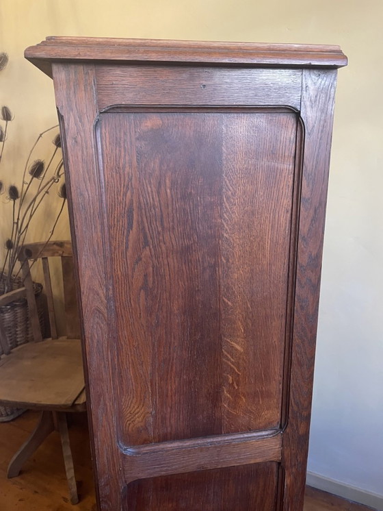 Image 1 of Shuttered filing cabinet Classeur Oak Period 1900 French