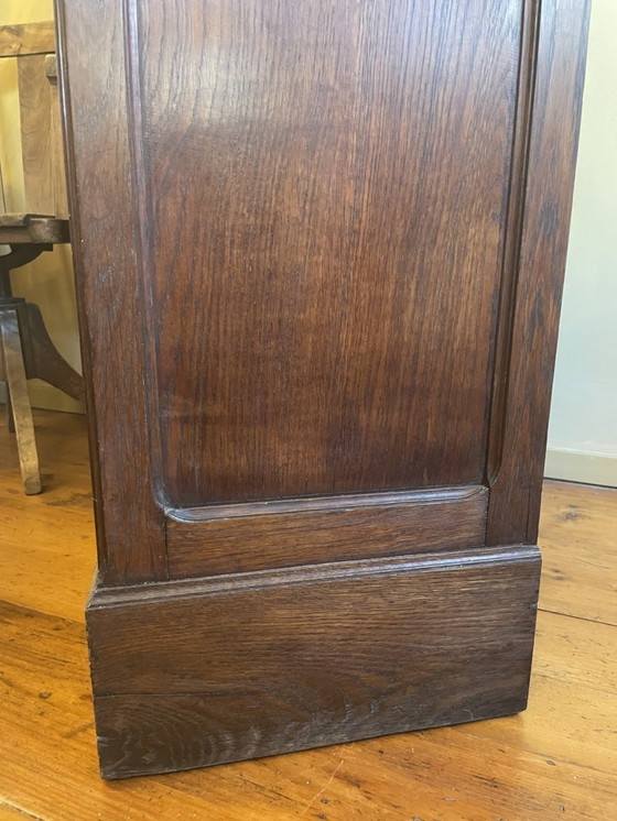 Image 1 of Shuttered filing cabinet Classeur Oak Period 1900 French