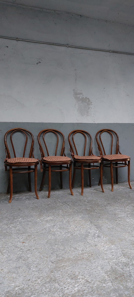 Image 1 of 4 x bentwood Bistro dining chairs