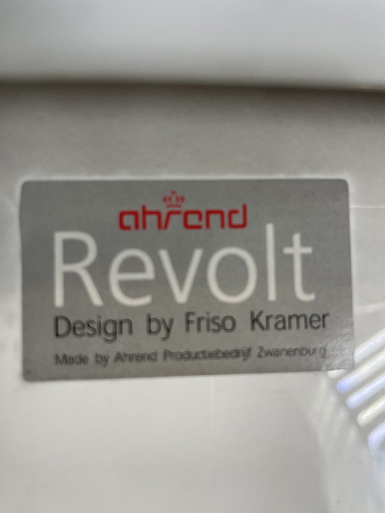 Image 1 of 6X Ahrend Revolt Chair By Friso Kramer