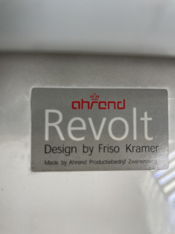 Image 1 of 6X Ahrend Revolt Chair By Friso Kramer